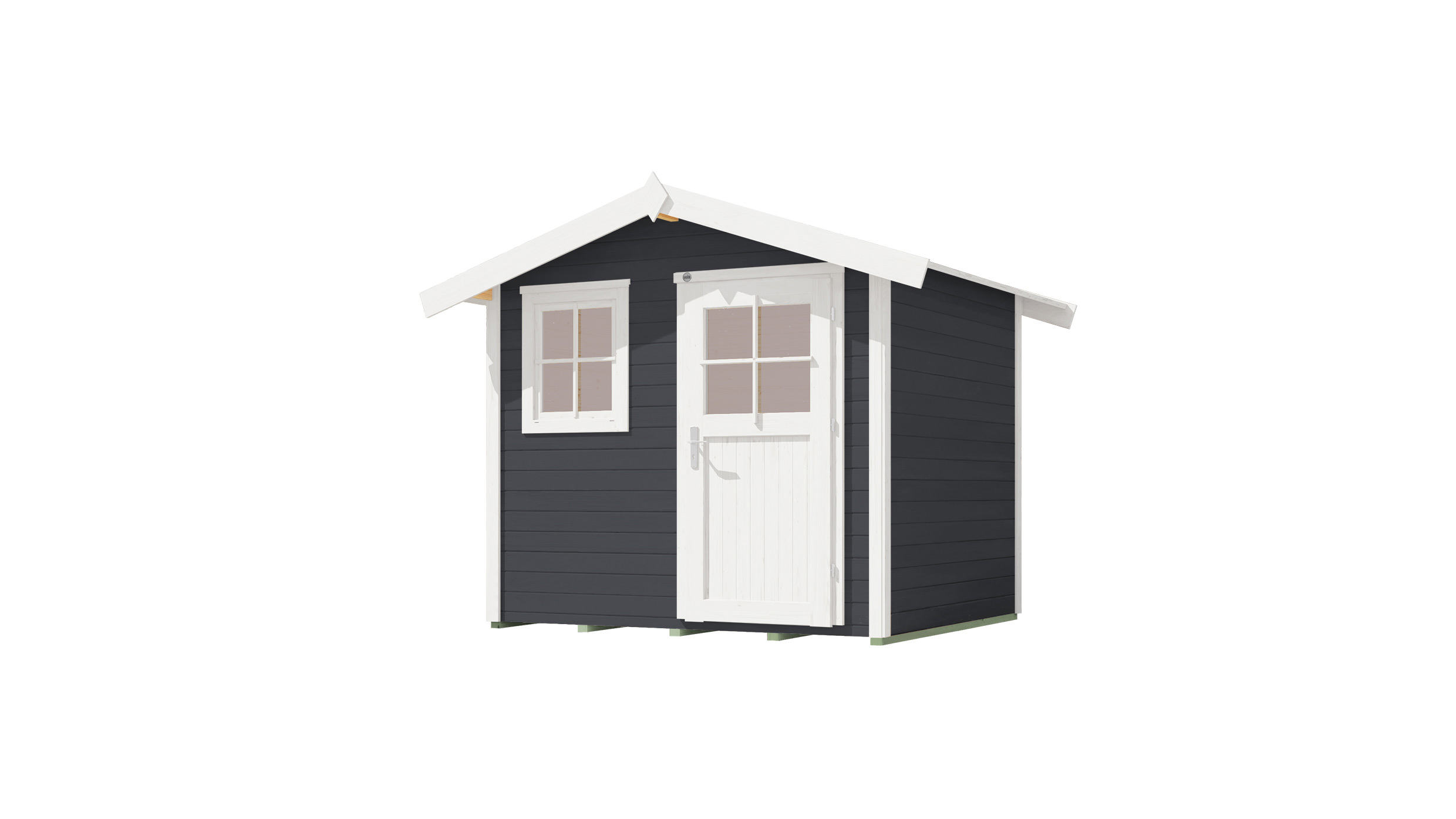 weka Gartenhaus 123 Gr.1, anthrazit