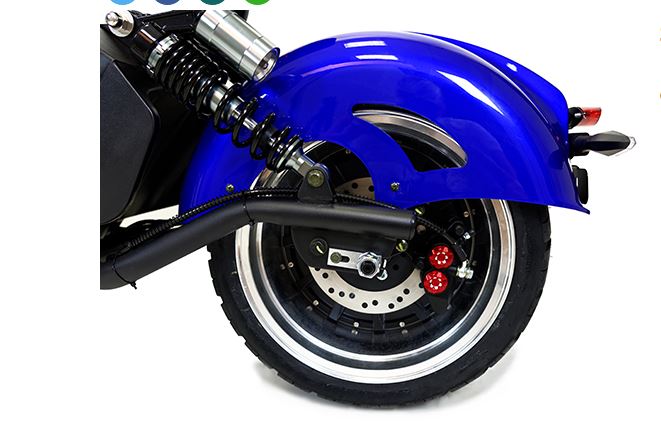 Elektroroller C15-25 E Chopper HL 3.0 blau