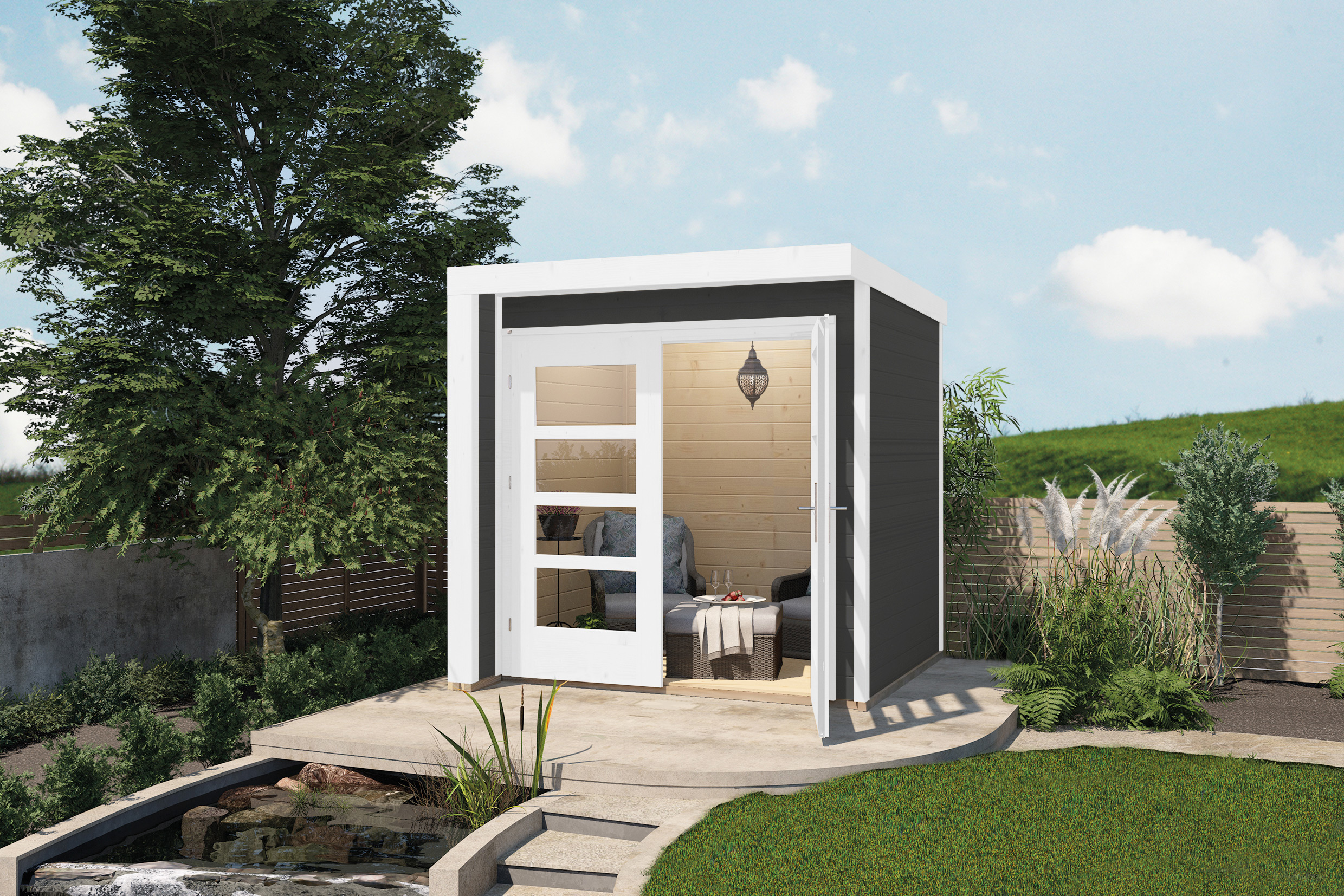 weka Designhaus 262 A, DT, anthrazit