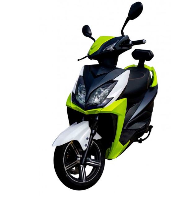Elektroroller Falcon - Falk 45Km/h - 3.4 grün  Lithium Akku