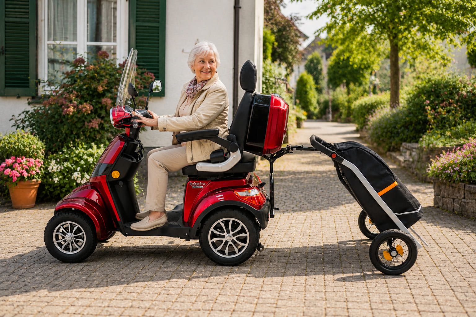 Rolektro Einkaufstrolly Transport Anhänger