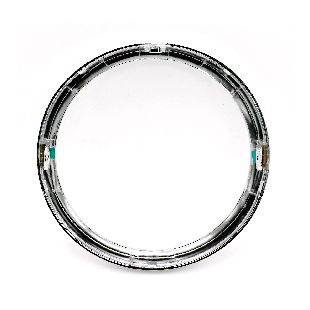 Rolektro Verkleidung, Chromring für Scheinwerfer, Zierring, Trike/Quad