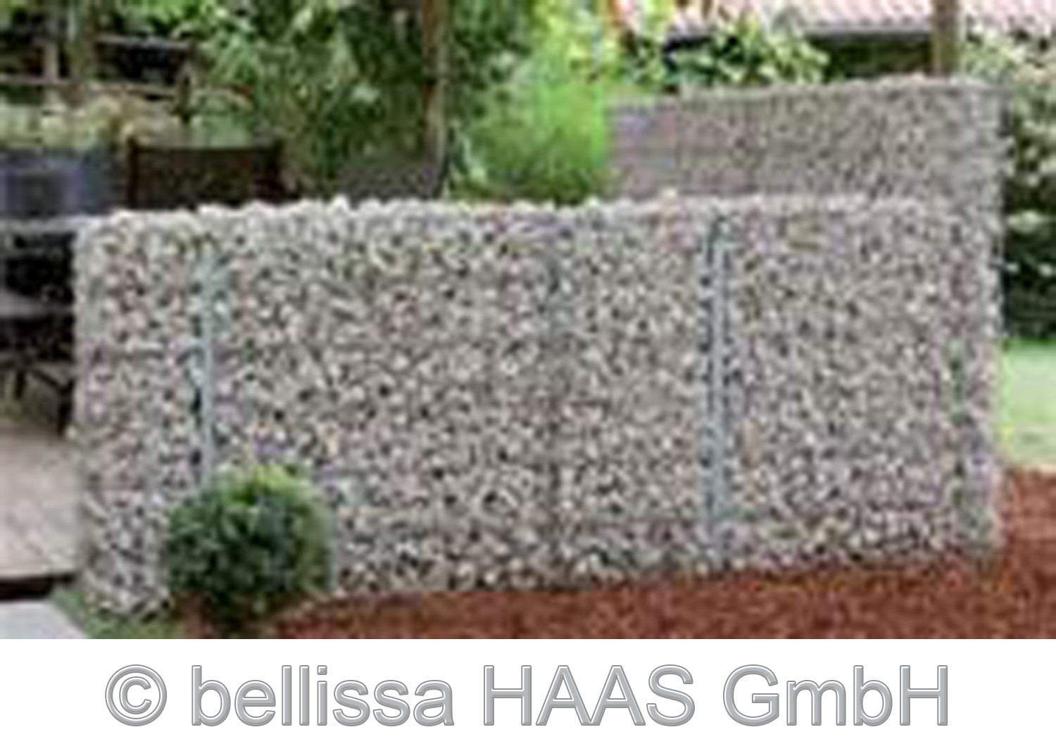 Pfosten verzinkt für Steinmauer bellissa 10x3x205cm