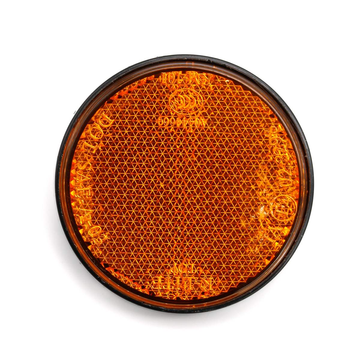 Rolektro Reflektor, rund, Orange, vorne, 1 Stück für Joy/Jack