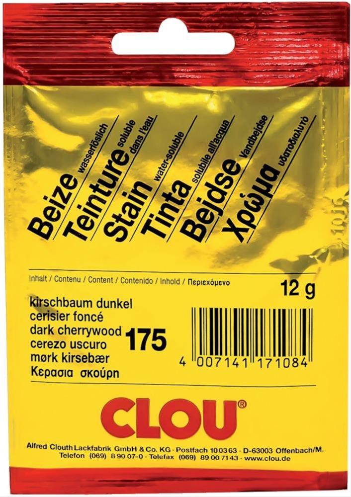 Clou Beize / Pulver-Beize wasserlöslich Nr. 175 kirschbaum 10g