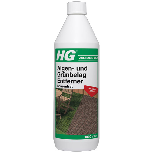 HG Algen- und Grünbelagentferner Konzentrat 1 Liter