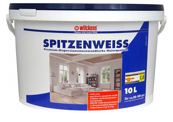 Wilckens® Spitzenweiss Premium weiß matt 10L