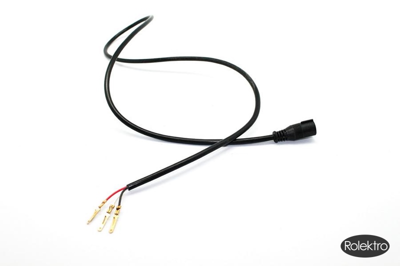 Rolektro Kabel 70cm mit Stecker für Bremslicht, Rücklicht, BT250