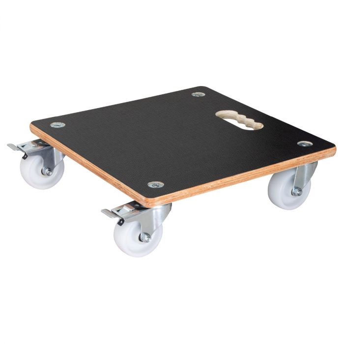 Multiroller Pflanzenroller Holz braun 380x380 mm für 300 kg