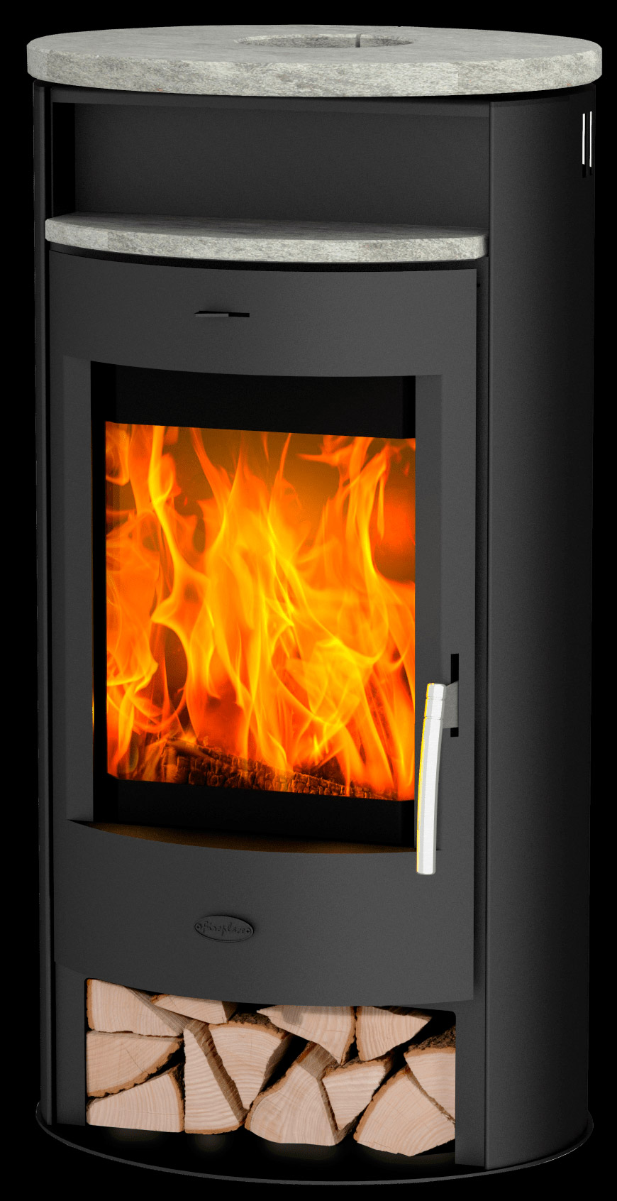 Fireplace Kaminofen Jakarta Speckstein Top 6 kW