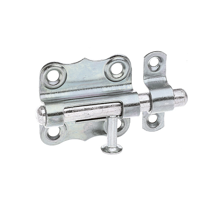 Grendelriegel Alberts Stahl verzinkt mit Knopfgriff 65x38mm