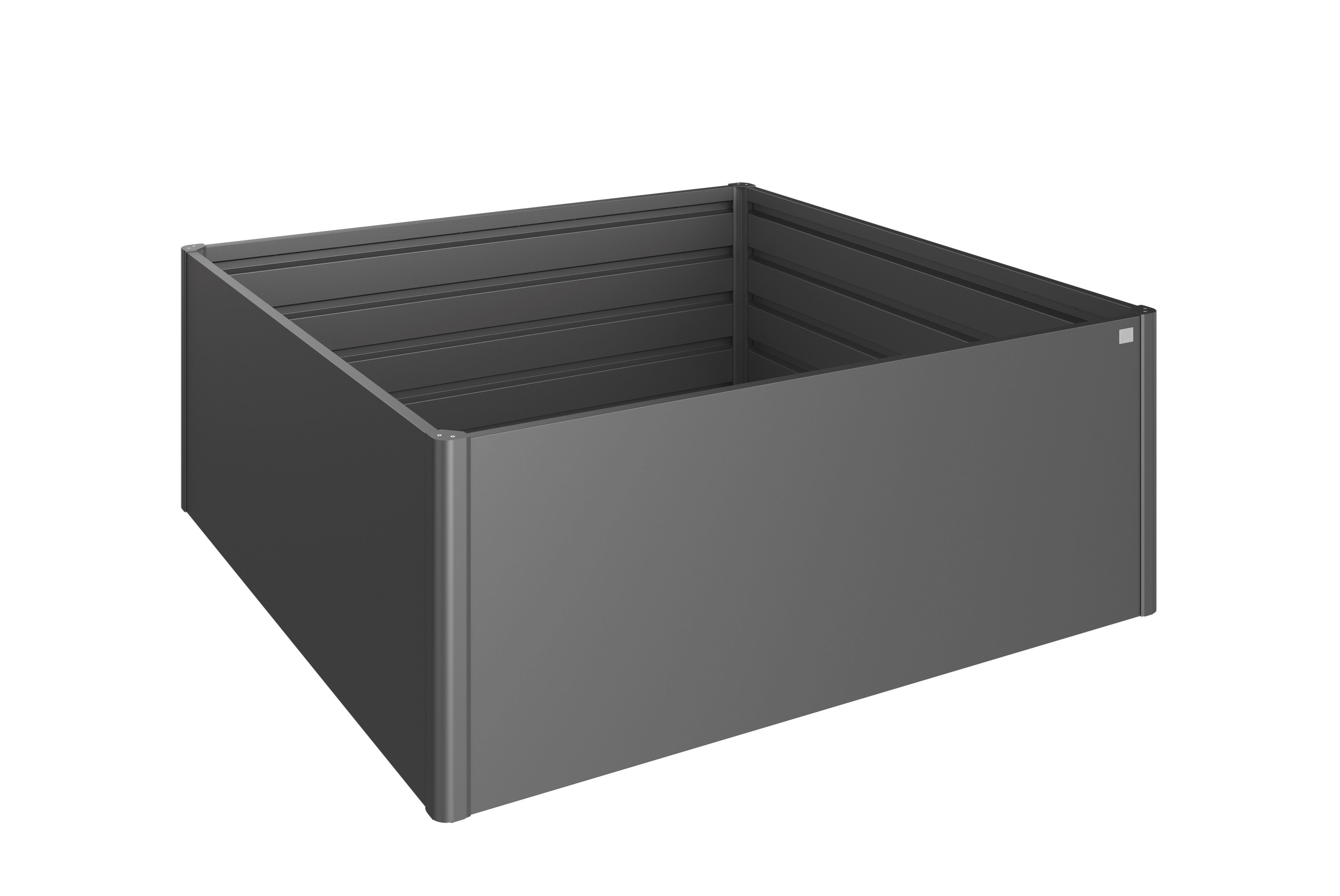 Hochbeet Biohort Gr. 2x2 dunkelgrau-metallic 201x201x77cm
