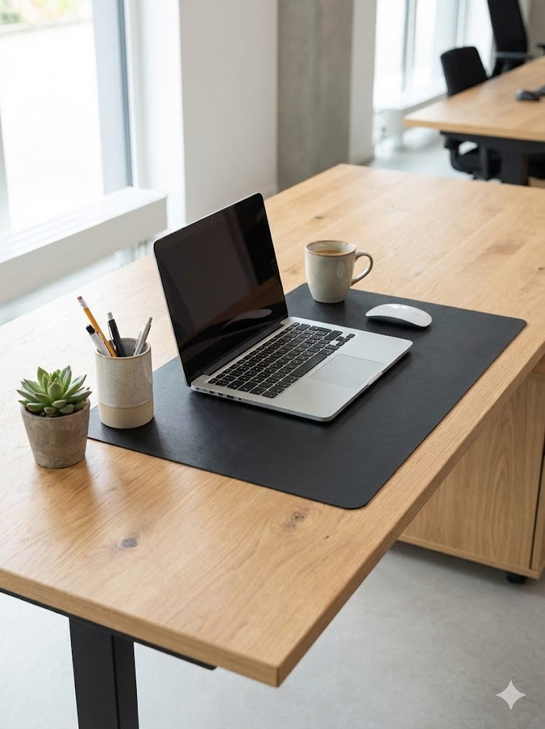 B-Ware Rexite PLANO Design-Schreibtischunterlage – Linoleum 60x45 cm