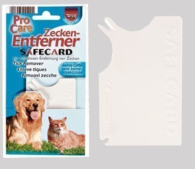 Zeckenkarte Safecard TRIXIE 8x 5 cm