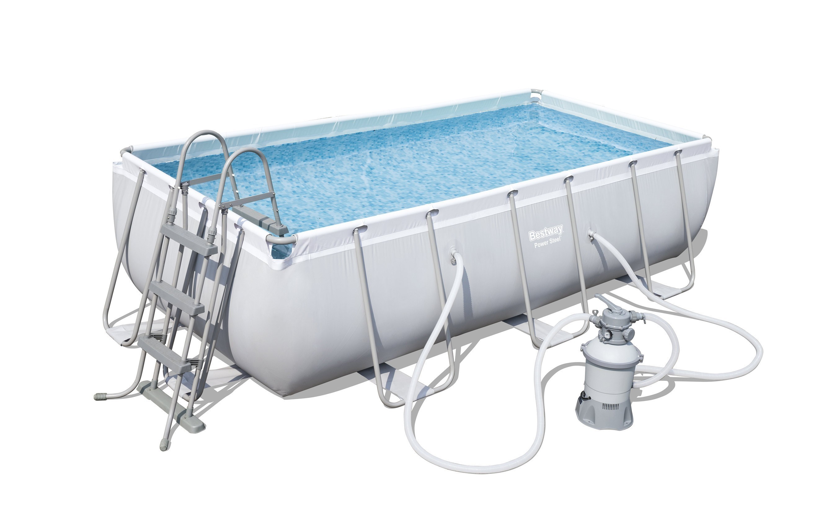 Pool / Frame Pool  Bestway Power Steel Set Sandfilter 404x201x100cm