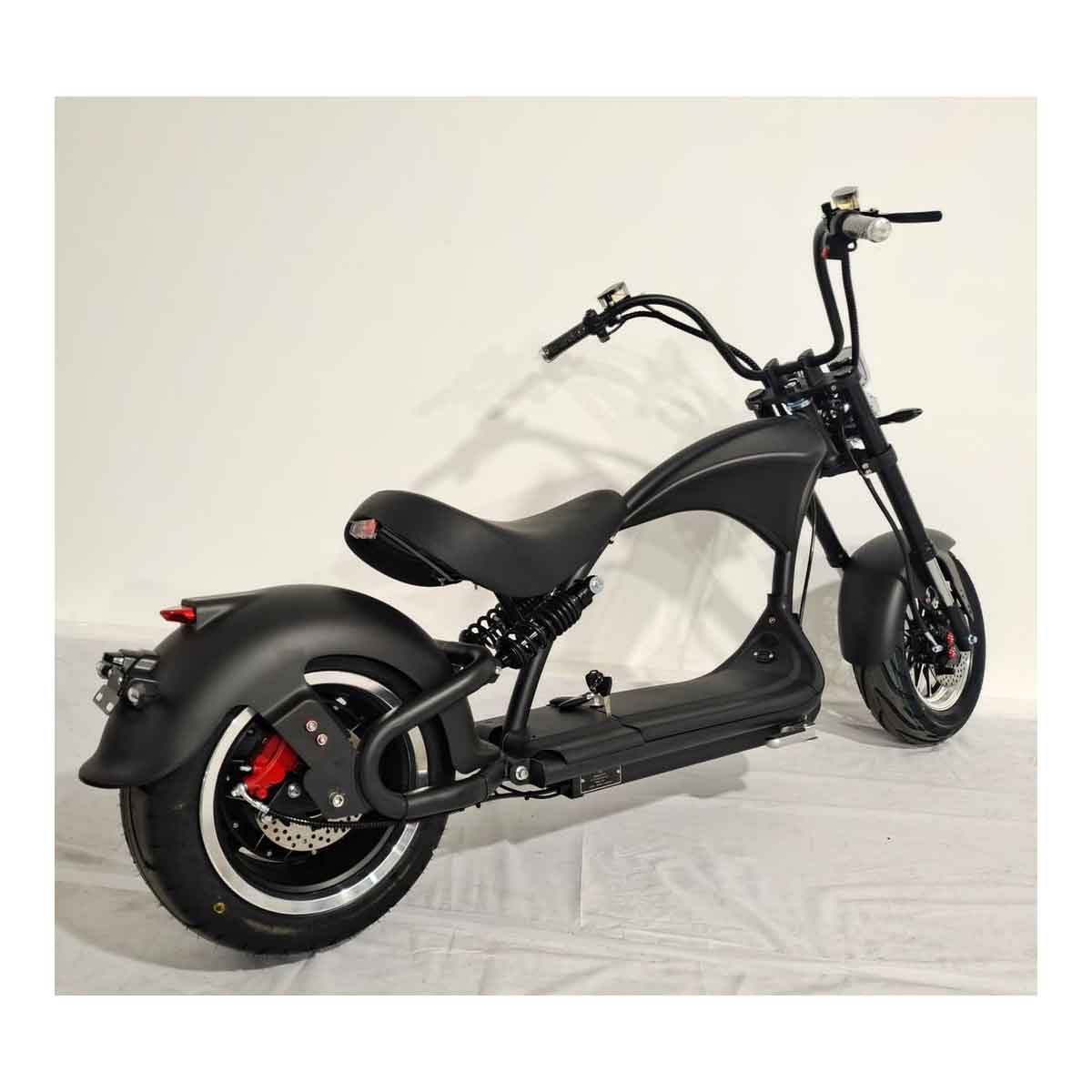 Elektroroller 45 KM/h, E Roller, E Chopper CP1-20 schw