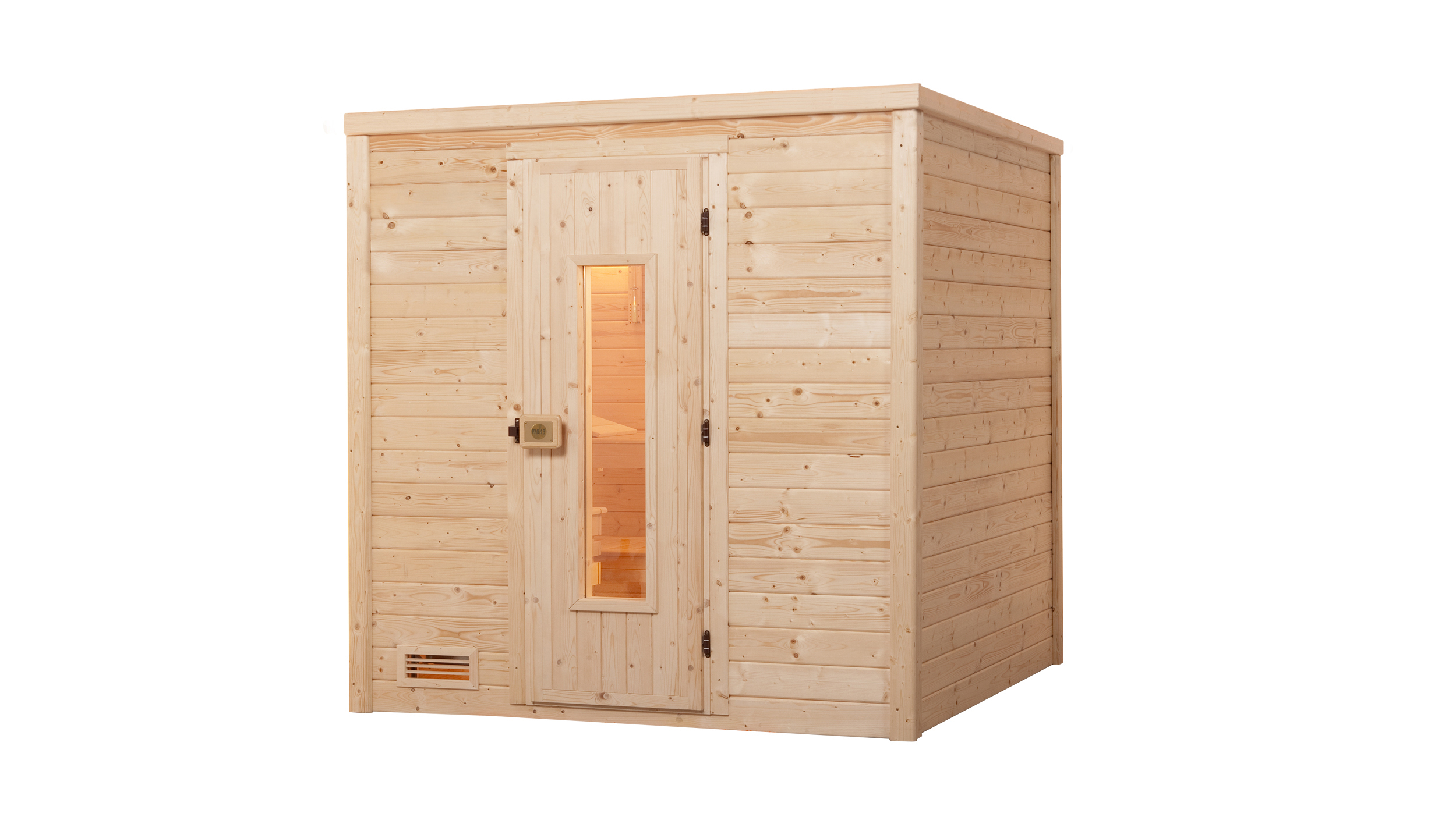 Weka Massivholzsauna BERGEN 1 HT