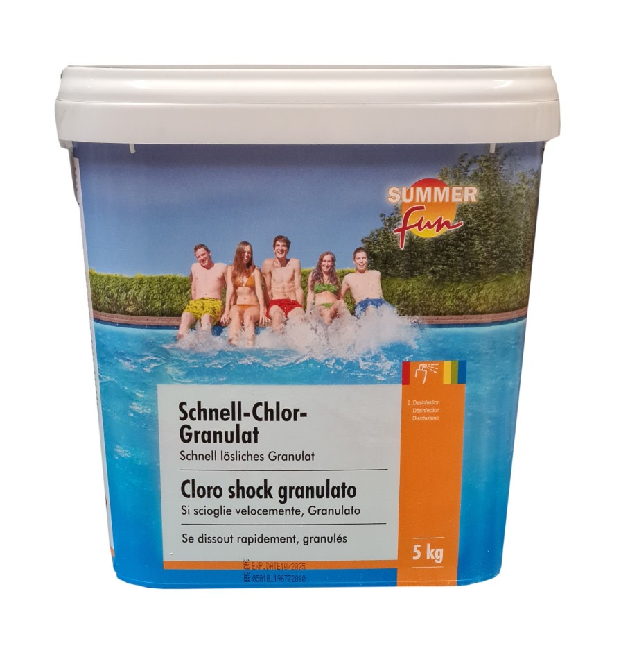 SUMMER fun Schnell Chlor Granulat 5kg