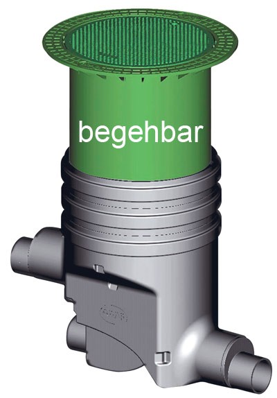 Optimax Filter Extern selbstreinigend begehbar GRAF 340030
