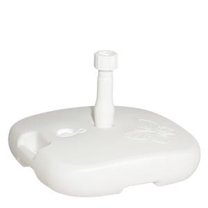 Sonnenschirmständer Kunststoff bis 26 kg Ø18-32mm weiß