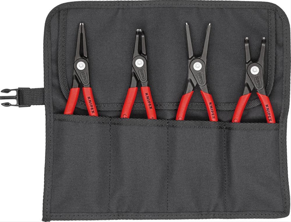 Präz.Sicher.-Zangen-Set 4tlg.in Rolltasche Knipex