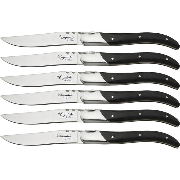 Hâws Steakmesser Set 6-tlg. Ebenholz