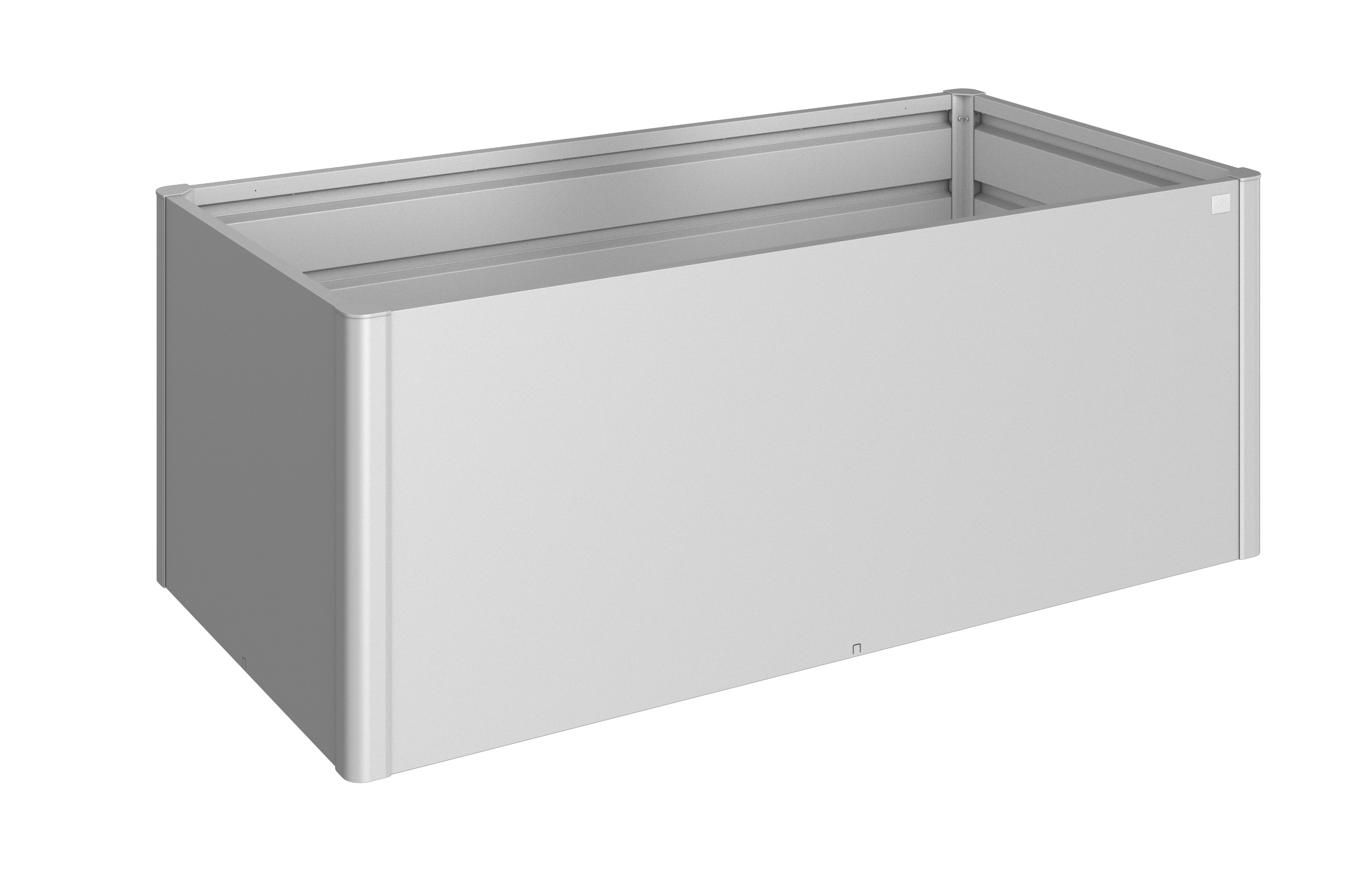 Biohort Hochbeet Gr. 2x1 silber 201x102x77cm