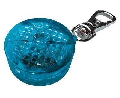 Anhänger mit Blinklicht Flasher Safety Light TRIXIE blau Ø 3,5 cm