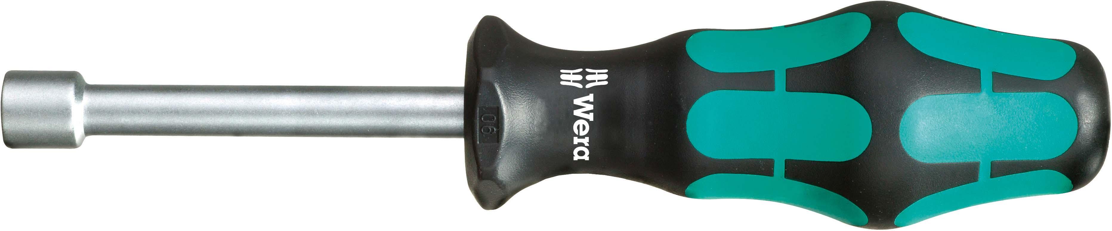 Steckschl.-Schraubendr. 10mm m. Bohrung Wera