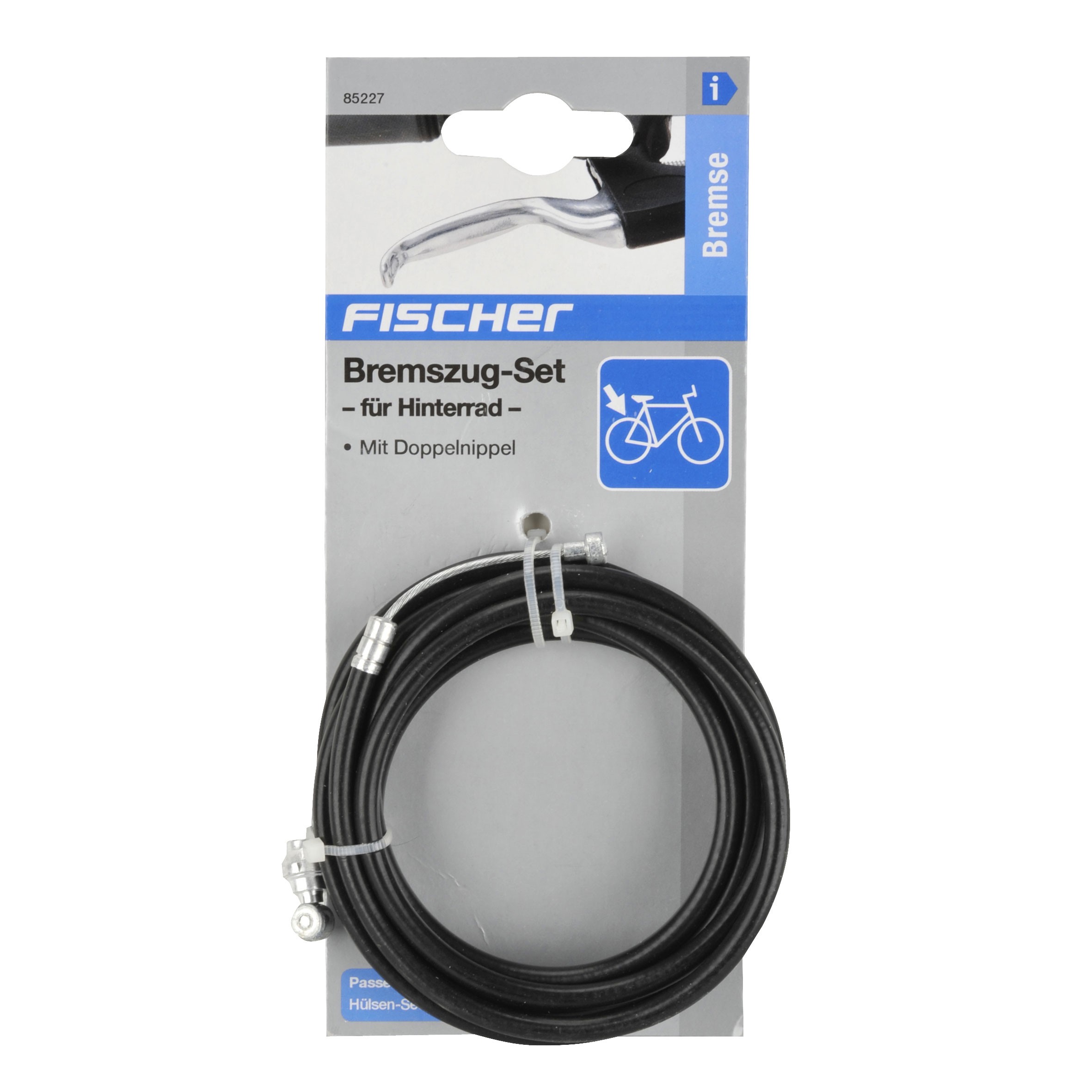 Fischer Bremszug-Set für Hinterrad
