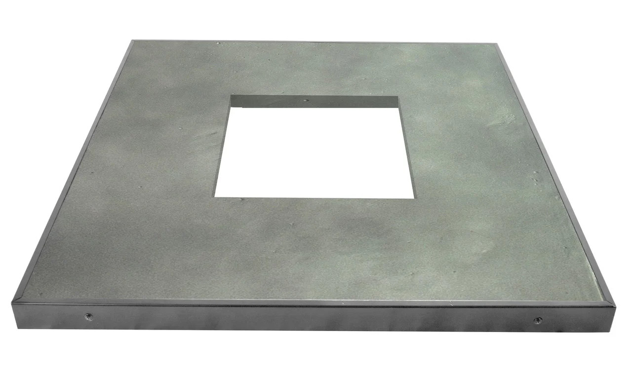 Clifton Tischplatte Comfort S 68 x 68 cm grau
