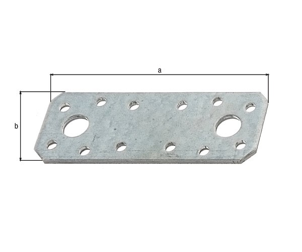 GAH Alberts Flachverbinder 96x35mm 25 Stück