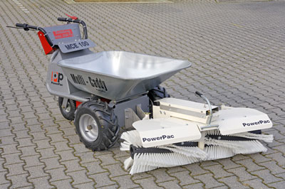 Powerpac Kehrbesen für Multi-Caddy elektro MCE400 105cm