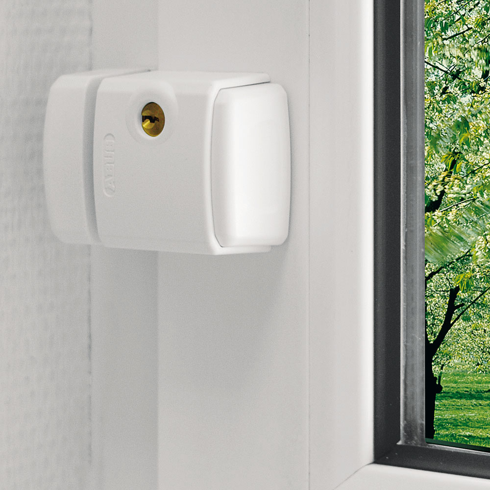 Fenstersicherung / Fenster-Zusatzschloss Abus FTS3003 W CL/DFNLI