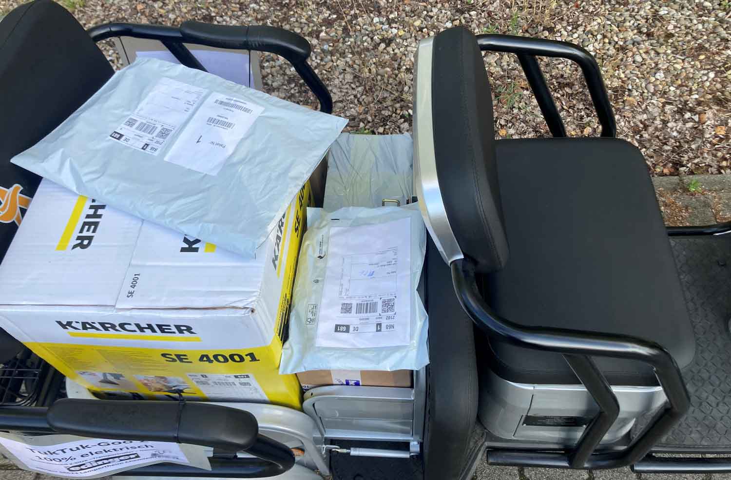 edi Cargo Muli Tourer Elektromobil Seniorenroller 2-3 Sitzer XL