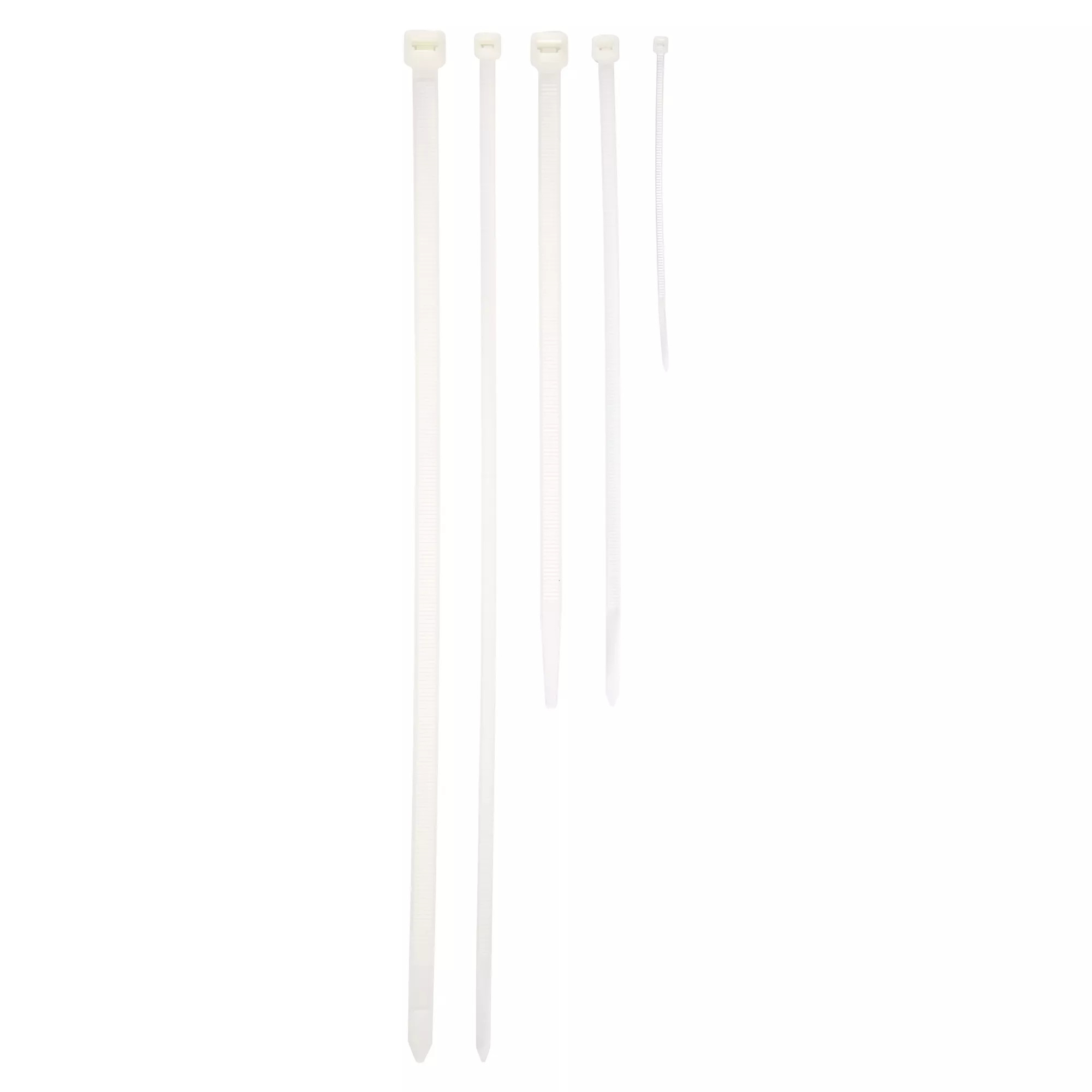 Kabelbinder-Set weiß 250 Stück
