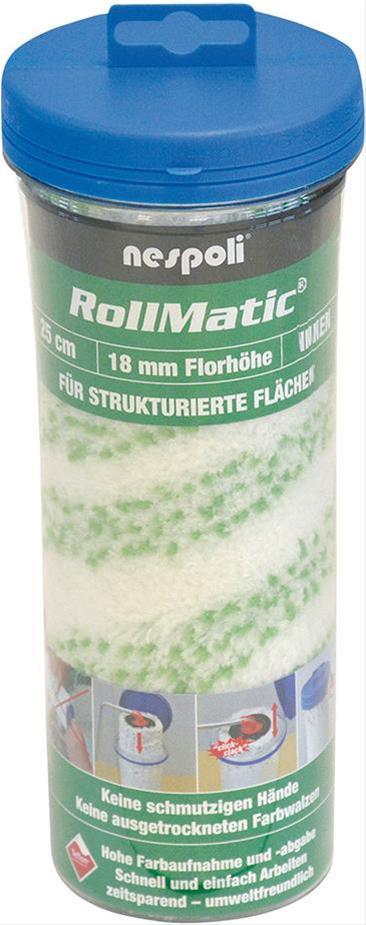 Farbwalze Rollmatic 25cm FH18mm