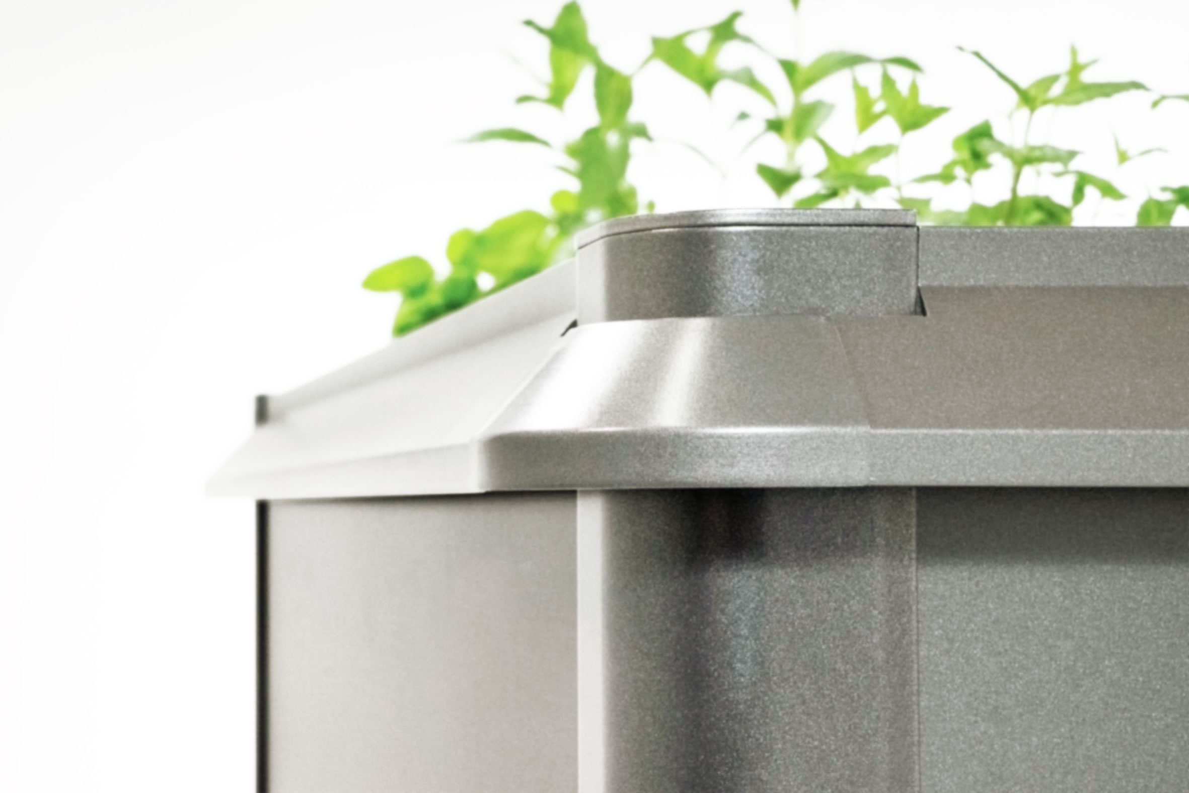 Schneckenschutz für Biohort Hochbeet 2x1 quarzgrau-metallic