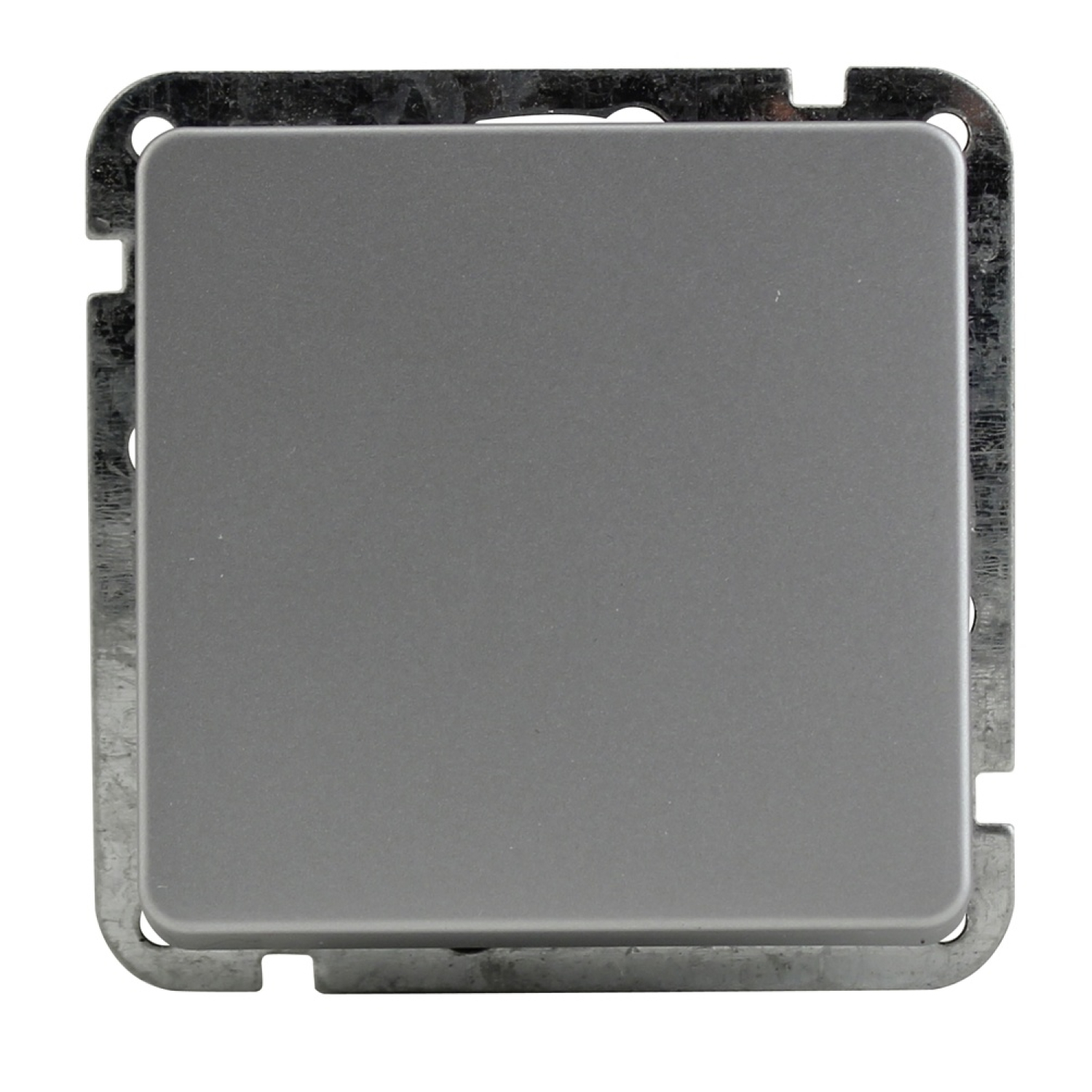 Taster Montreal S503 silber mit Steckklemmen