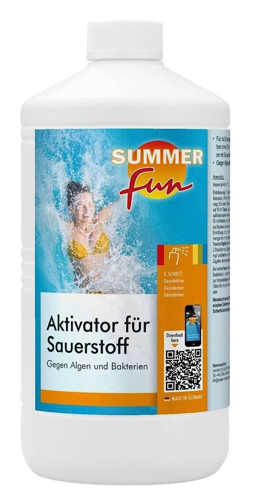 SUMMER fun Aktivator für Sauerstoff 1 Liter