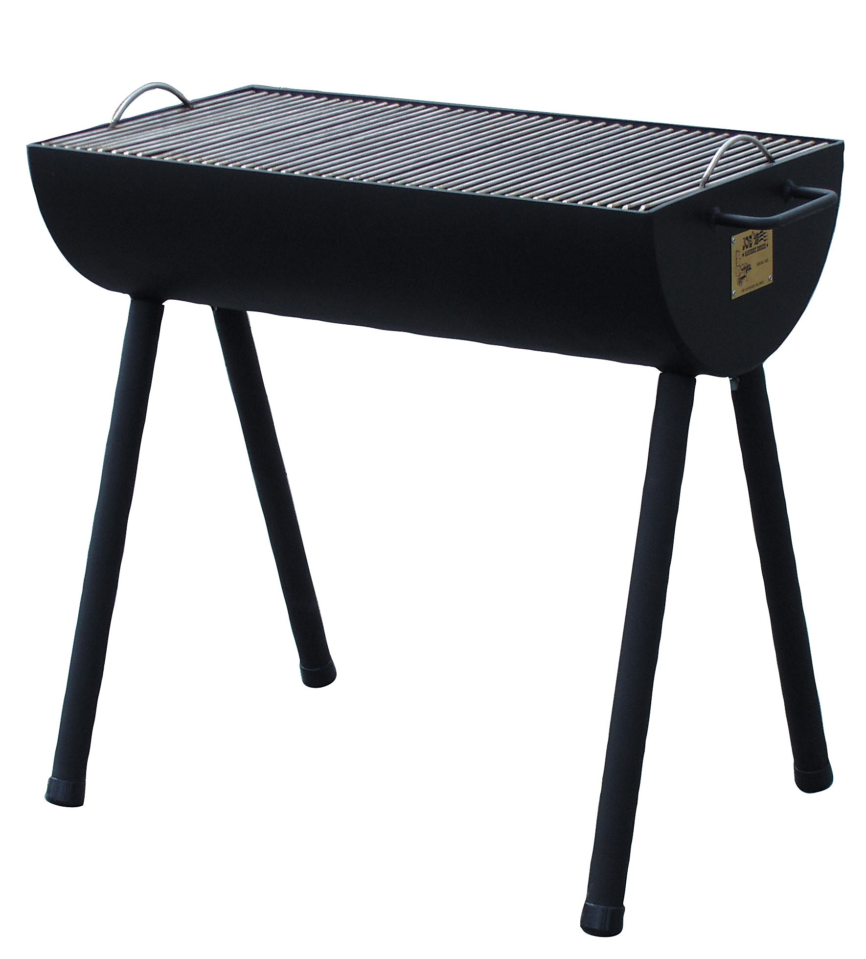 Holzkohlegrill JOE's Half Barrel Grillwanne Grillfläche 75x40cm