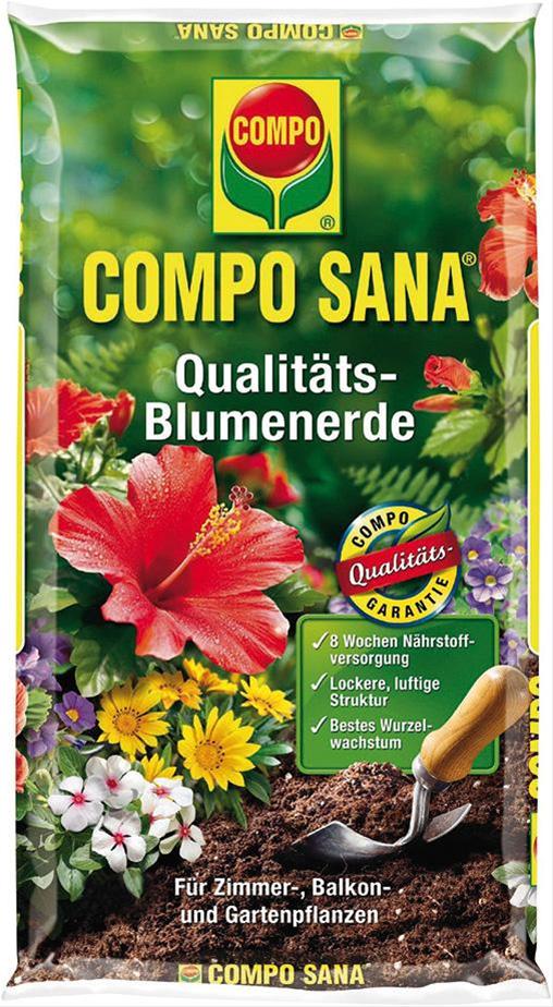 Blumenerde 10 Ltr. Compo-Sana