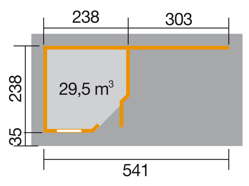 weka Komfort Designhaus 213 Plus B Gr.1 natur