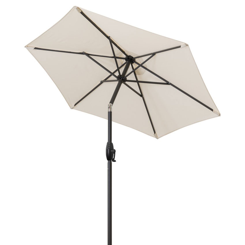 Derby Sonnenschirm Basic Lift Neo Ø180cm Des. 820 natur