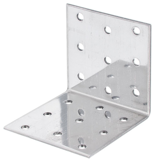Lochplattenwinkel Alberts Edelstahl 60x60x60mm