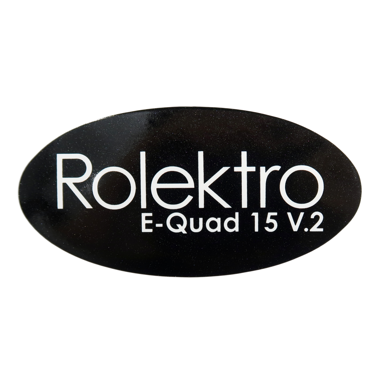 Rolektro Aufkleber, Frontschürze "Rolektro E-Quad 15 V.2 für Quad