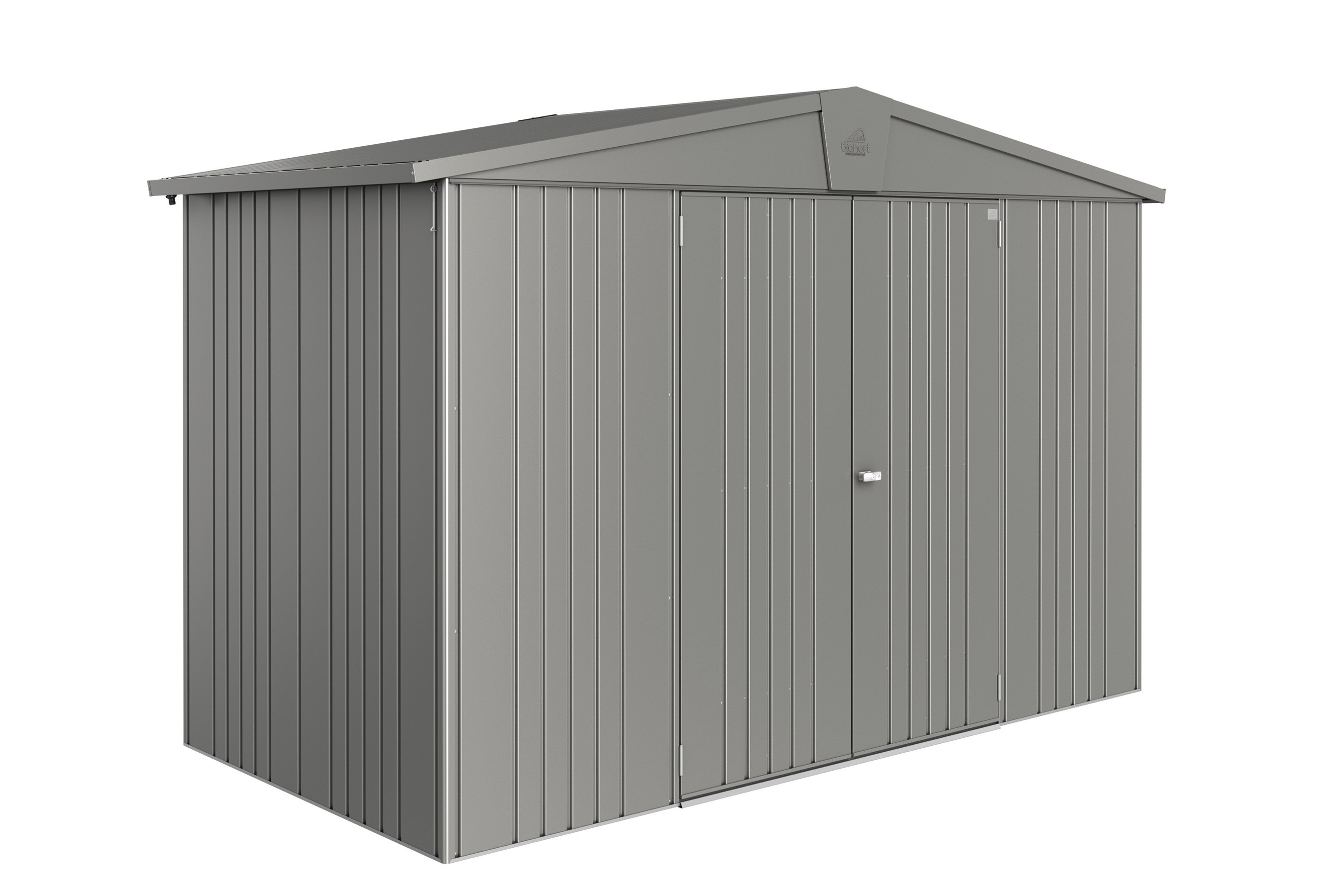 Gerätehaus Biohort Europa Gr. 4a quarzgrau metallic 316x156cm