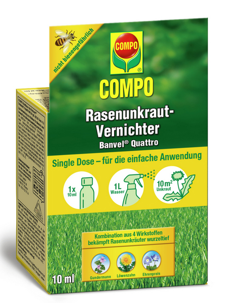 Compo Rasenunkraut-Vernichter Banvel® Quattro 10ml