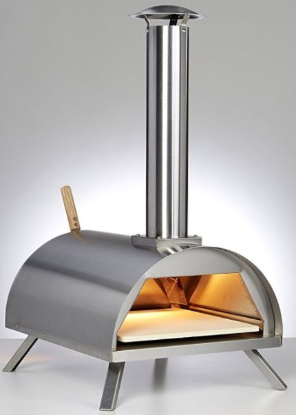 Pizzaofen, Flammkuchenofen Edelstahl DaDa I