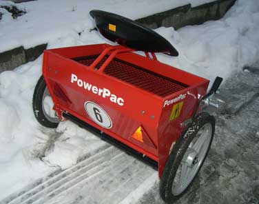 Powerpac Salz- und Düngestreuer Einachser MAK17